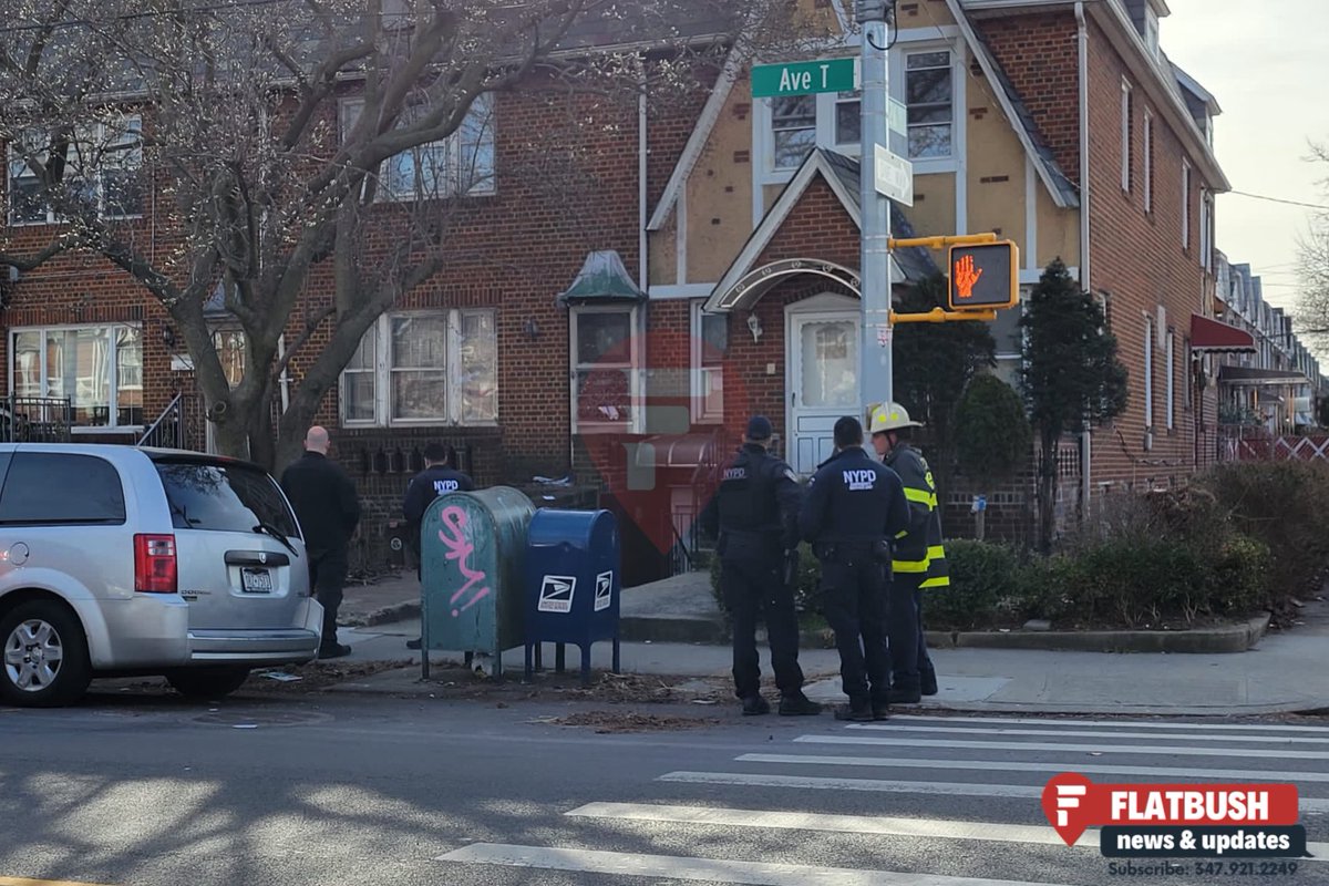 A roof collapsed in a home on Avenue T & East 26th Street. Emergency services are on the scene. No injuries have been reported