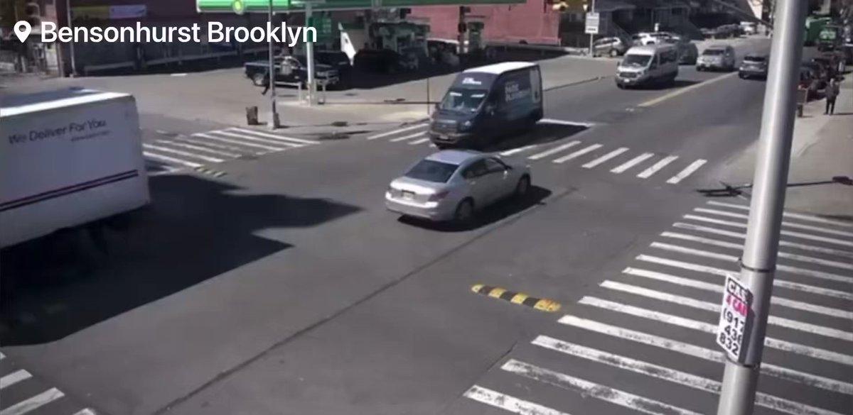 Multiple pedestrians have been hit and killed after vehicle crashed onto a curb  Bensonhurst   Brooklyn  Police are reporting that Two people have been killed and five 5 others have been injured, with two critically, after a speeding car traveling at a high rate