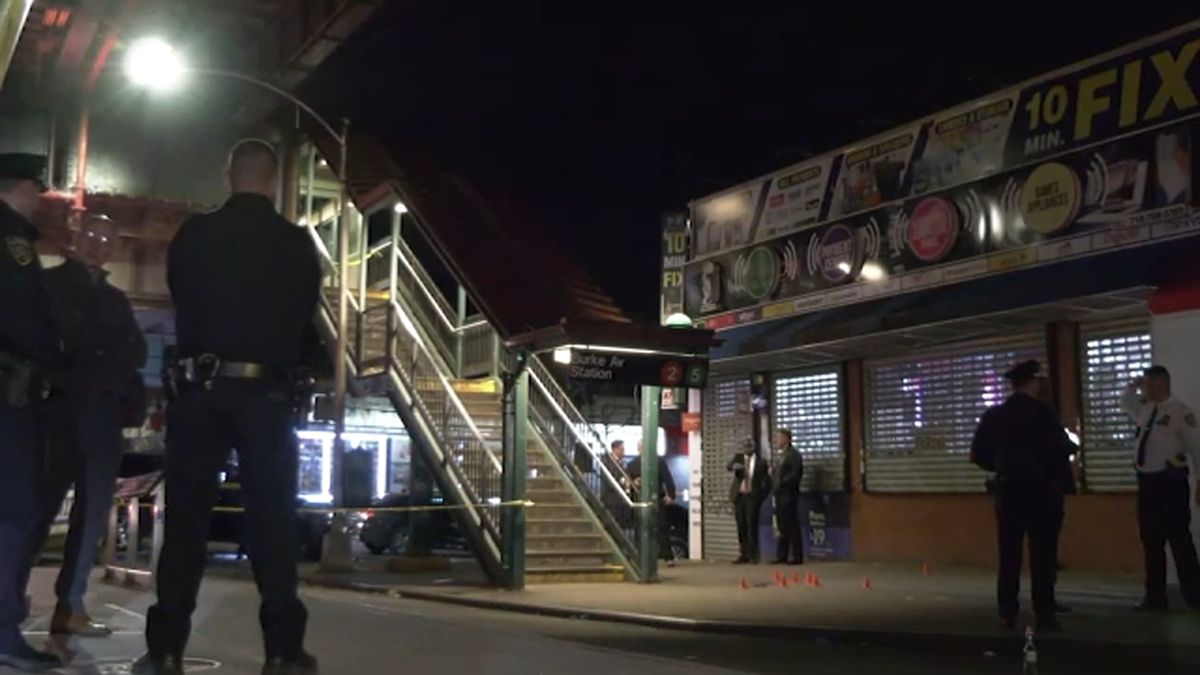 Teen fatally shot, another wounded in Burke Avenue subway station in the Bronx