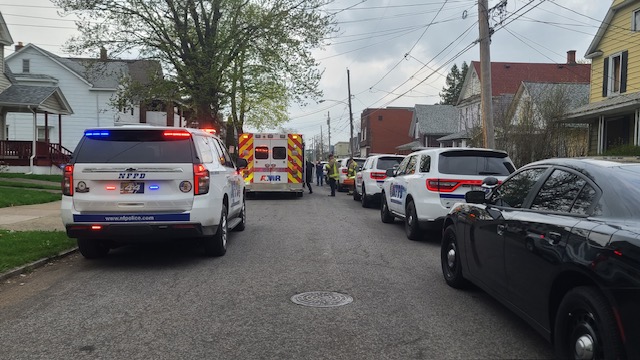 Niagara Falls police are on the scene of a shooting with two victims on Ashland Avenue. Police were called to the 1300 block of Ashland Avenue about 11:30 a.m.