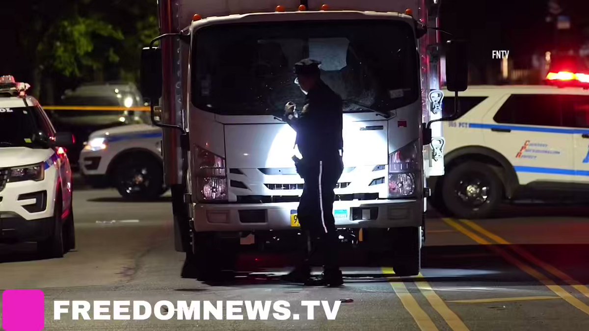 Person left critically  injured after struck by driver of a box truck who remained on scene near Hook Creek Blvd  and 135th Rd in Rosedale, Queens. Victim with head trauma transported to Jamaica Hospital.