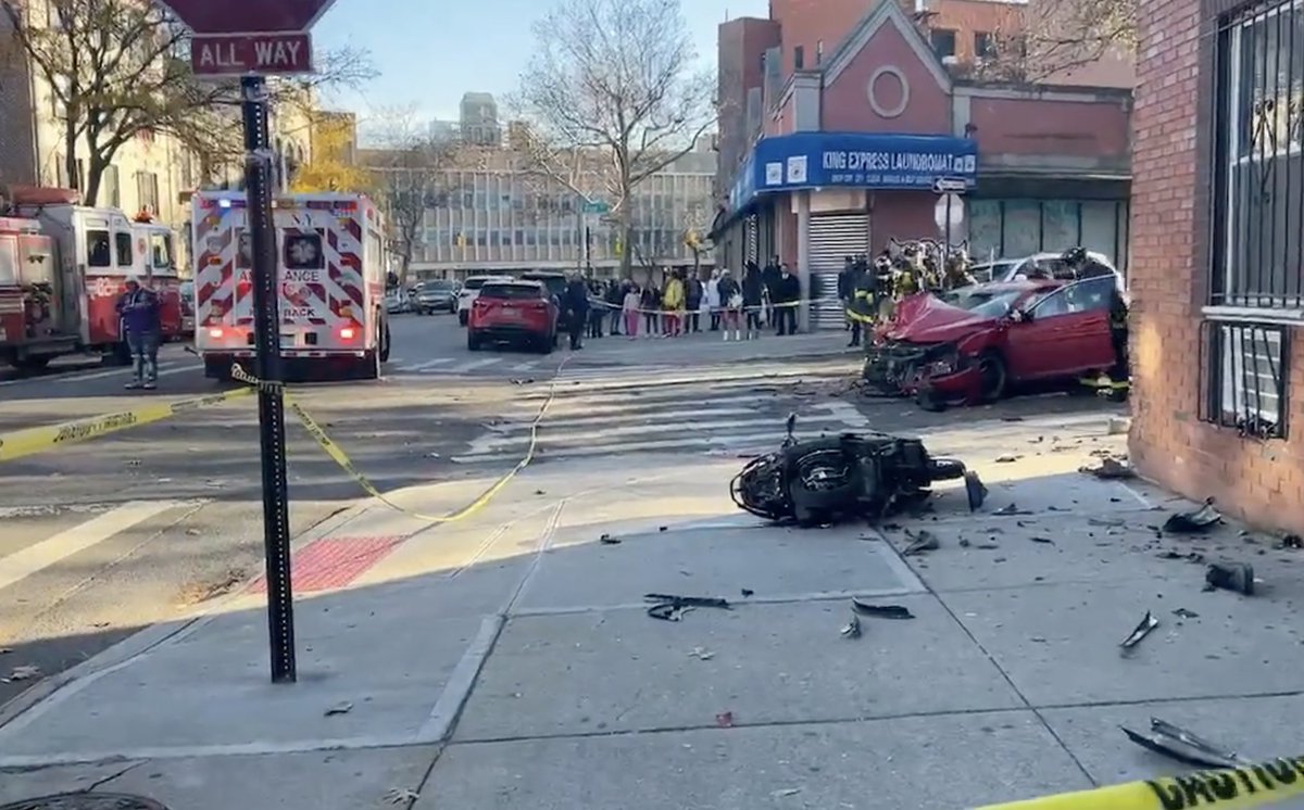 Woman in custody after deadly road rage crash in the Bronx