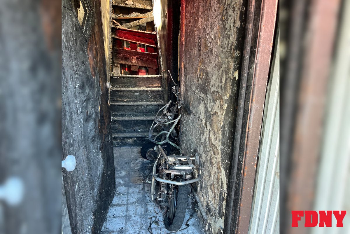FDNY Fire Marshals have determined the cause of Thursday morning's 2nd alarm fire at 416 Avenue M in Brooklyn to be a lithium-ion battery. The battery was charging at the time. This fire injured four people, one critically