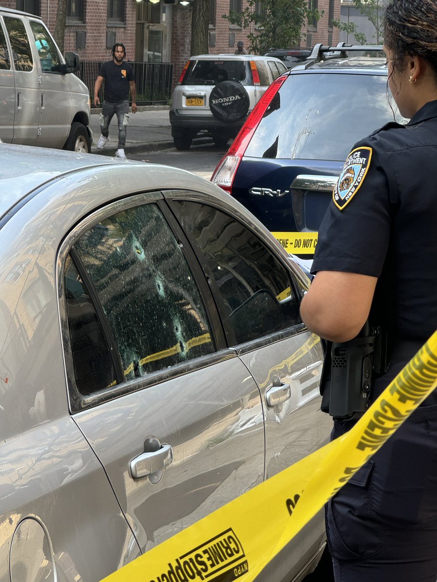 An investigation is underway after a double shooting in Crotona Park. Police say a 39-year-old woman was shot in the shoulder, and a 35-year-old man was shot in the back and the shoulder, both of the victims were sitting in a car. No arrests so far