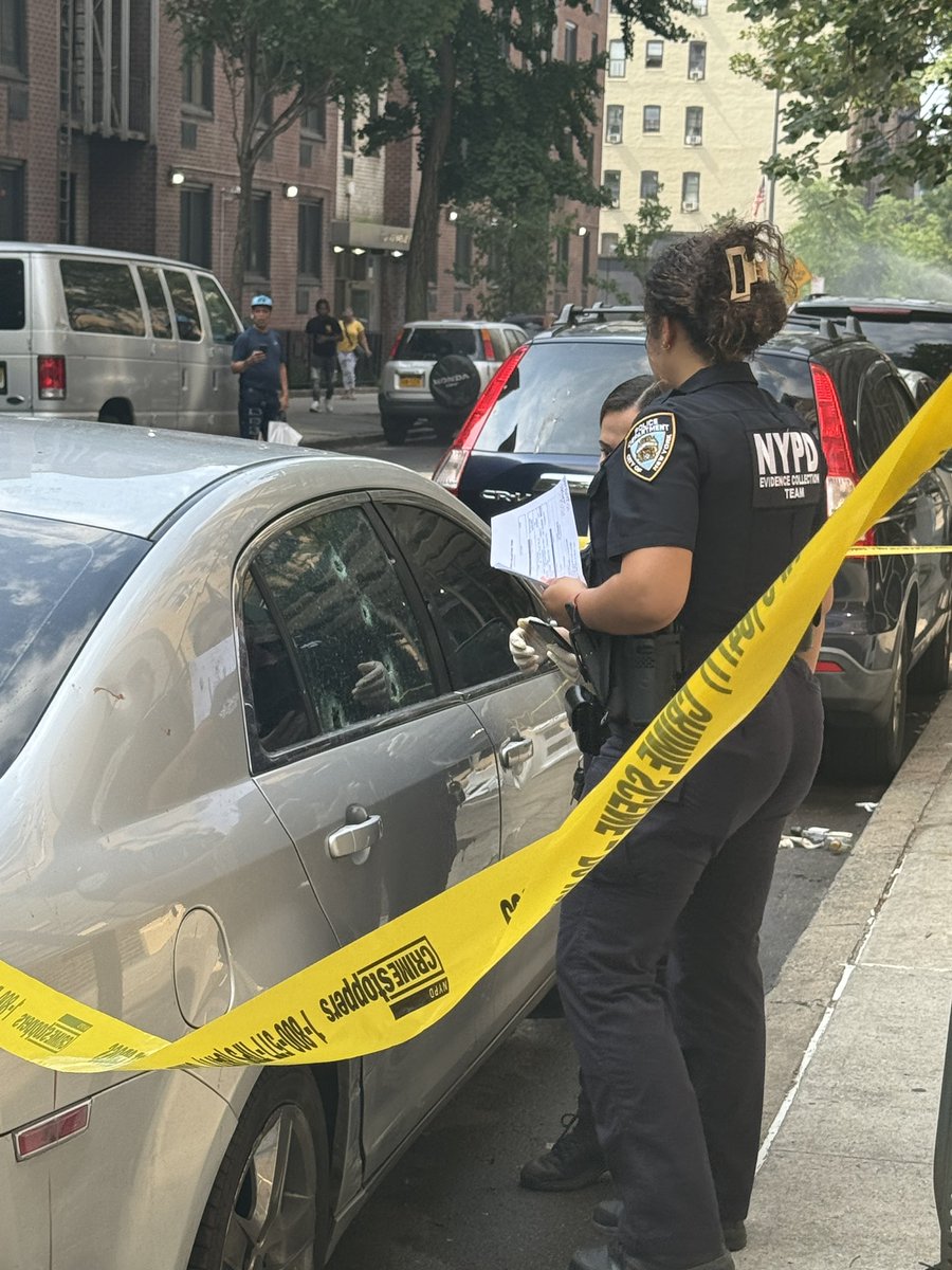 An investigation is underway after a double shooting in Crotona Park. Police say a 39-year-old woman was shot in the shoulder, and a 35-year-old man was shot in the back and the shoulder, both of the victims were sitting in a car. No arrests so far