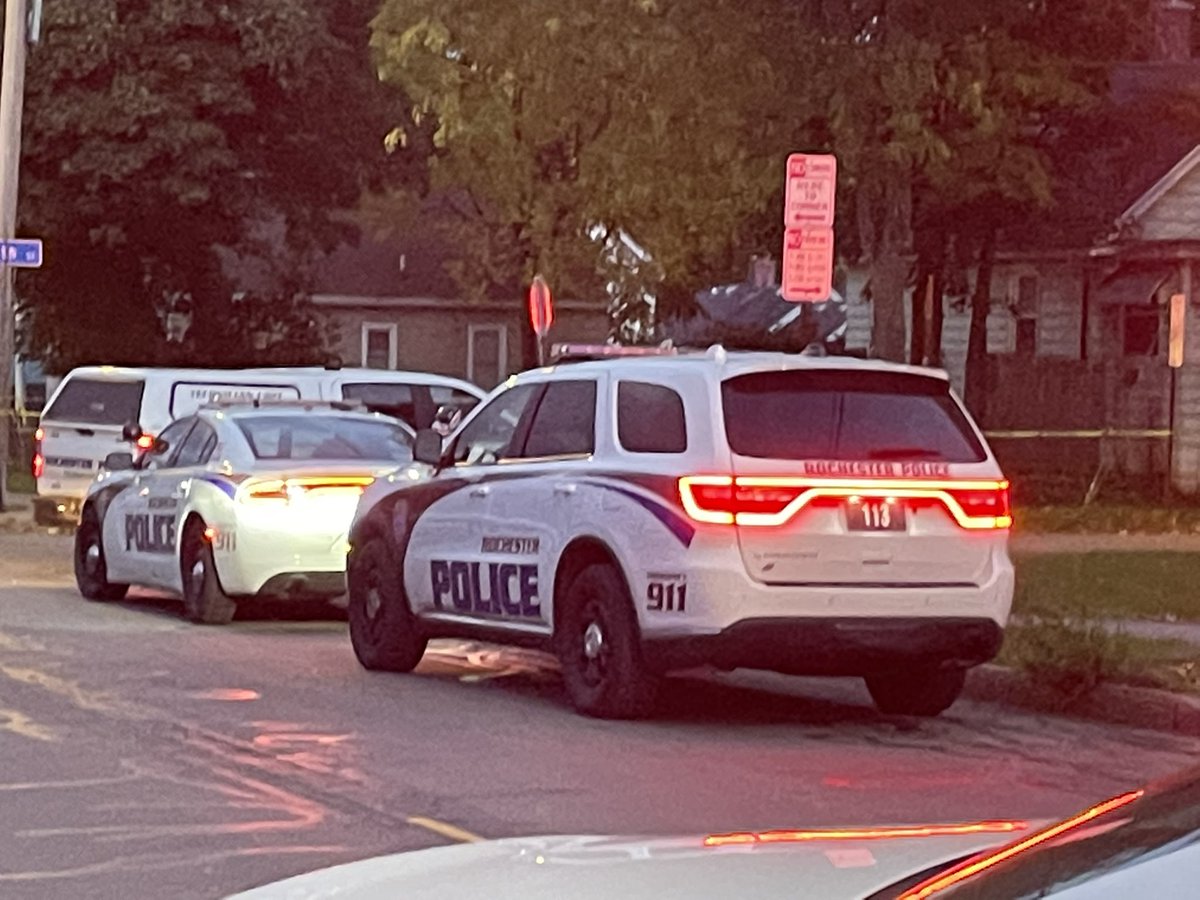 RochesterNYPD presence on Bay Street and Sixth Street.  