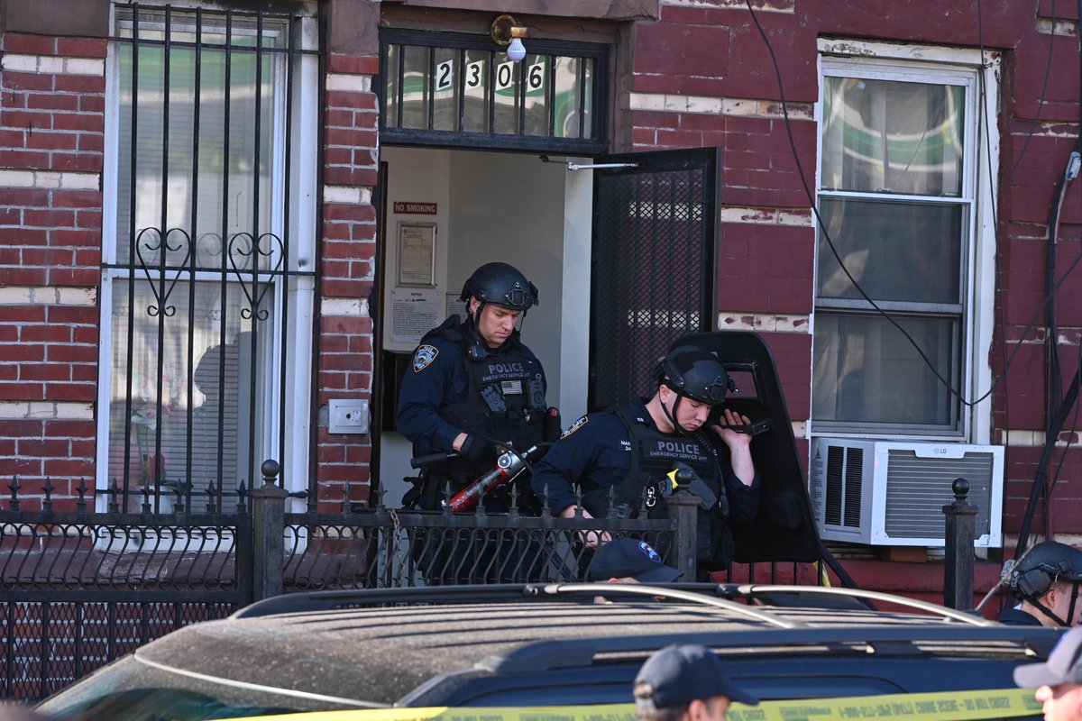 An alleged stabbing suspect was taken into custody following a fatal stabbing at 2306 Atlantic Avenue on Wednesday morning. The standoff lasted for two hours and a left a 42 year old man dead