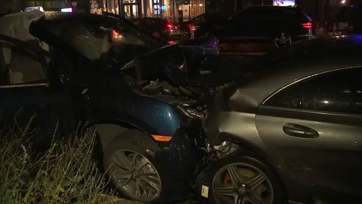 4 people hospitalized after being hit by out-of-control car in East Village  