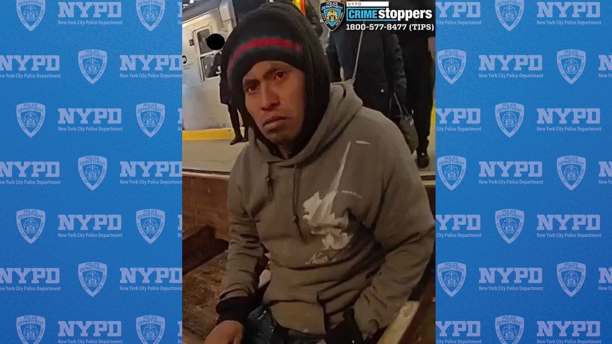 Suspect image released after a woman was BURNED to death, fully engulfed in flames, while sleeping on NYC Subway on F Train in Coney Island this morning l, after a person threw a lit match at her. She was found with liquor bottles around her. Investigation is ongoing