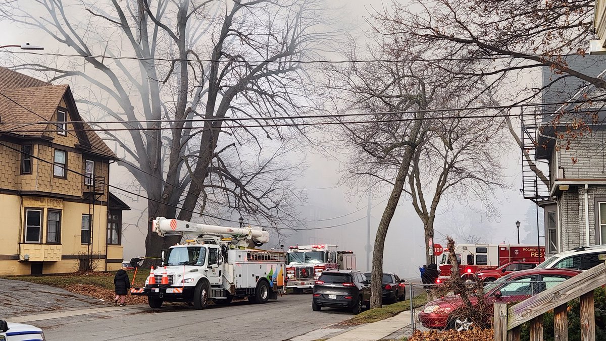 Here are some pictures that were submitted Rochester NY 3rd Alarm Fire  