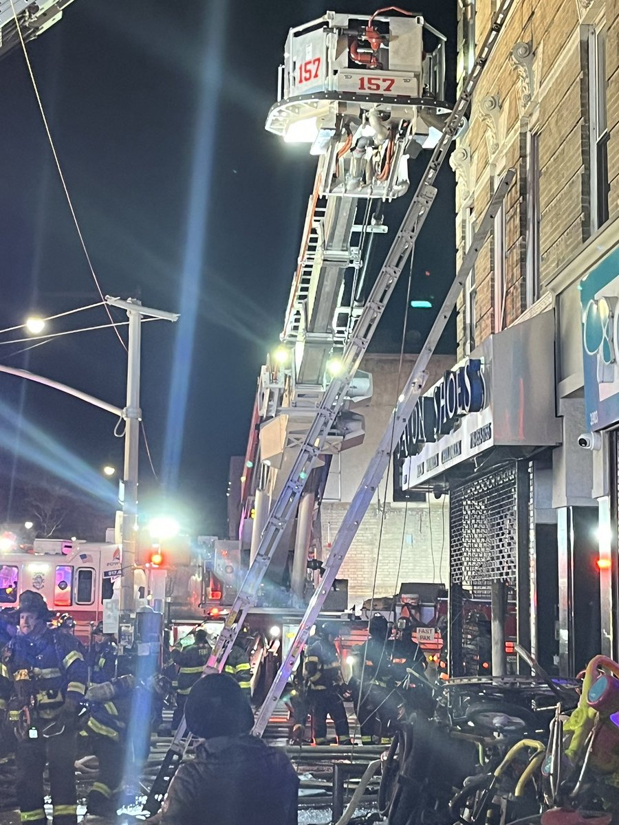 Early Monday morning, the FDNY responded to a 3-alarm fire at 3901 13th Avenue in Brooklyn. There were no injuries. “At about 2am this morning we received a 911 phone call for a fire at a shoe store on the corner 