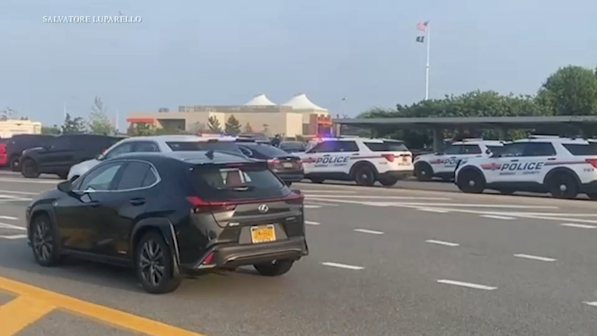 Police disperse crowd of about 300 young people causing disturbance at Jones Beach