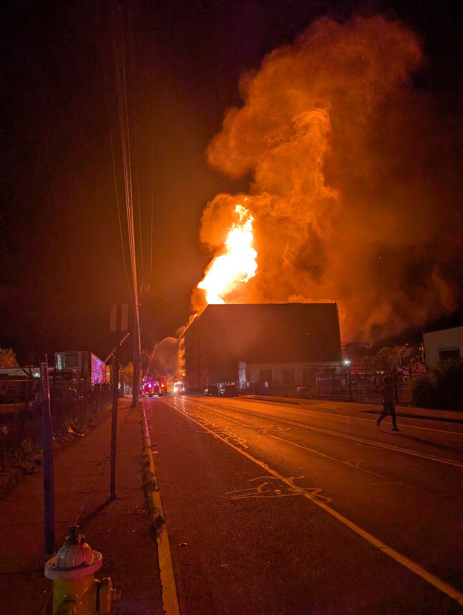 RFD fire at Dewey and Lyell