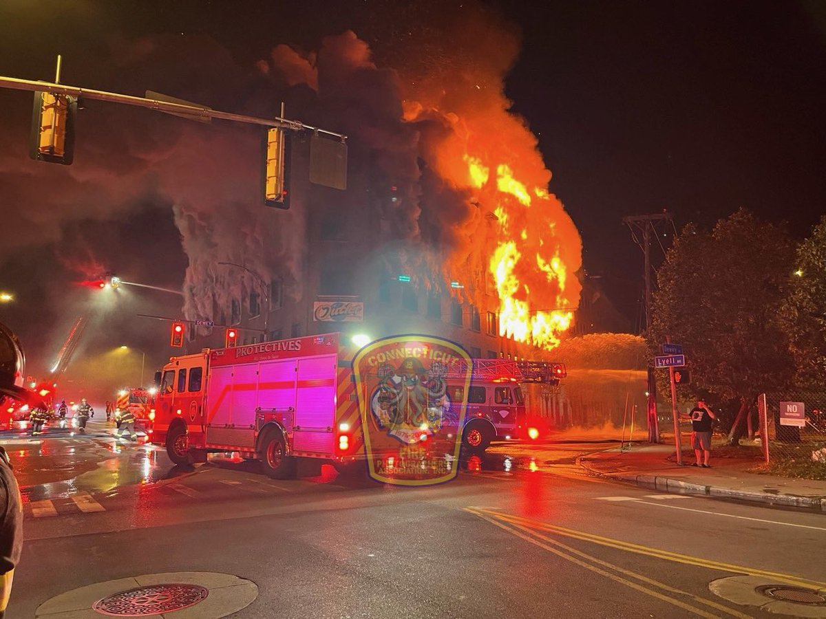 CFPA New York State member Jon Tenca   is on the scene of a 3 alarm building fire in Rochester, NY
