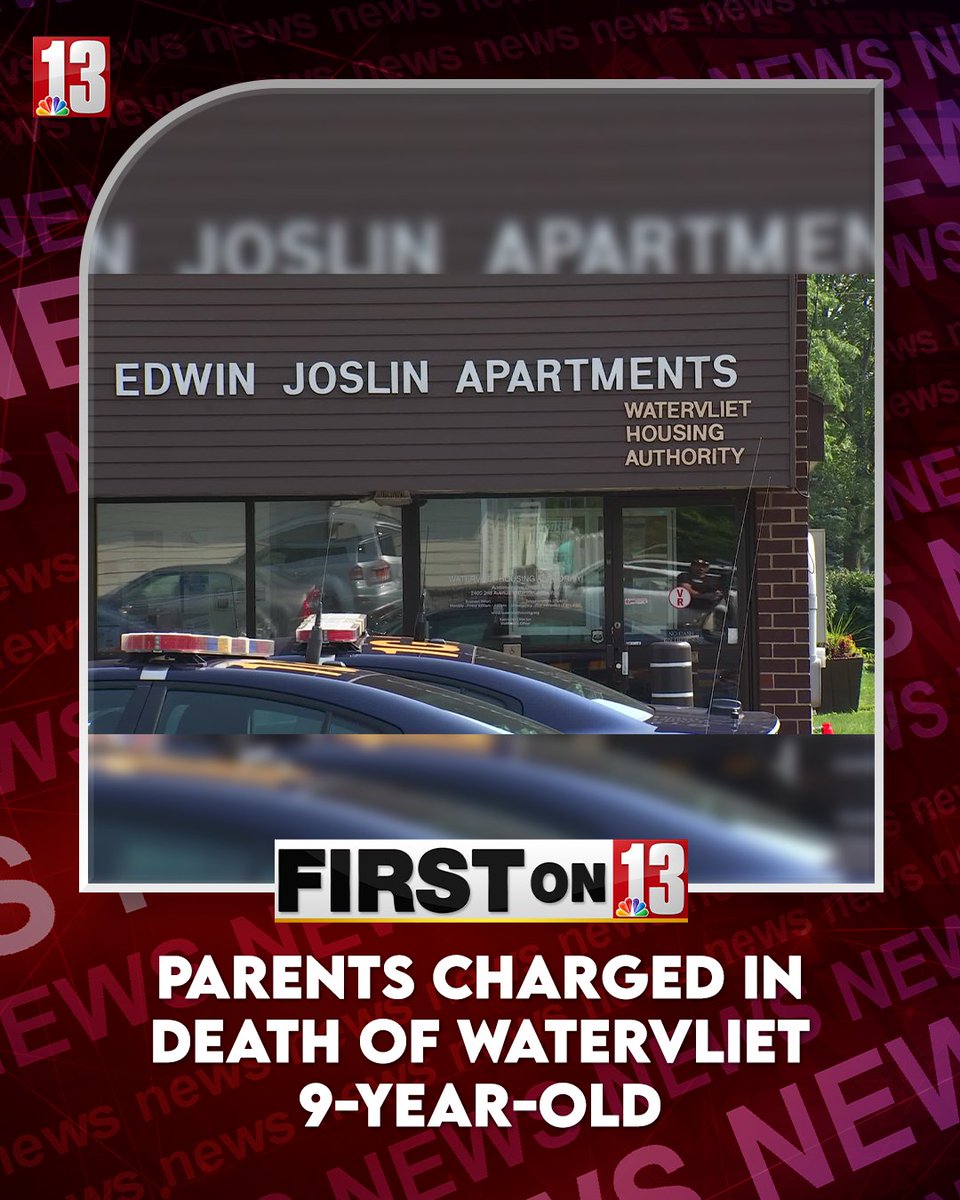 The parents of the 9-year-old girl who died in Watervliet are now facing charges