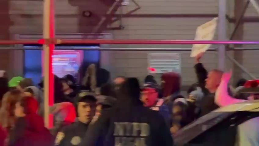 Antisemites have showed up outside Park East synagogue and are chanting for intifada. The Rabbi of the synagogue is a holocaust survivor who remembers vividly the horrors of Kristallnacht