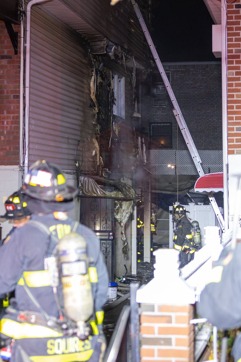 The Bronx stays hot with a 3rd Alarm in Throggs Neck last night. The 20 Battalion had heavy fire on all three floors in the rear on arrival, and gave a quick 2nd Alarm. Fire extended to the attic of the attached exposure on the 2 side