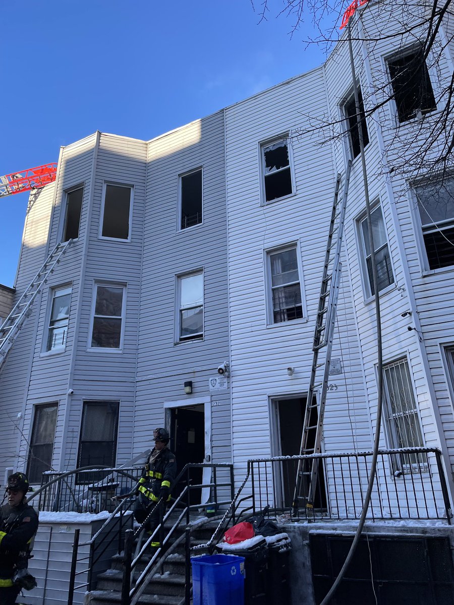 Early Monday morning, units responded to a 3-alarm fire at 2321 Grand Avenue in the Bronx. Upon arrival, units encountered smoke conditions on the second and third floors and confirmed fire on both levels, with extension into the exposure next door. Approximately 140 Fire and EMS