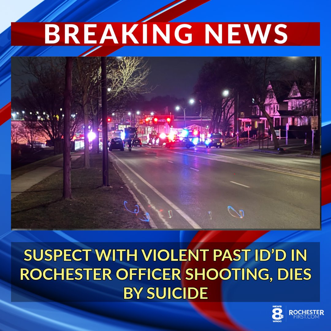 Police say 34-year-old Shatique Cato shot a Rochester officer Friday on Lake Ave. after being approached about a recent shooting. Officers later found him hiding nearby — he died by suicide.