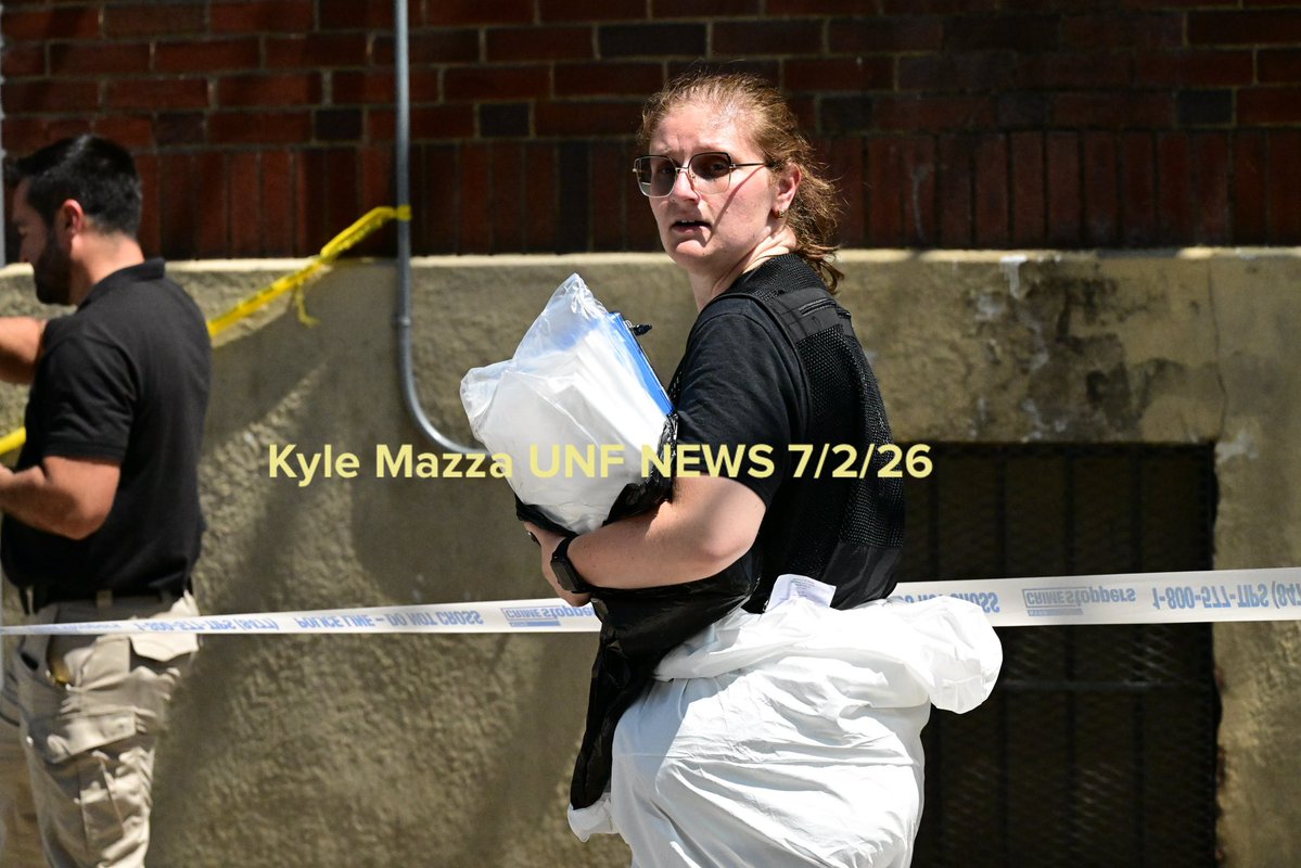 Members of the NYPD Crime Scene Unit and Office of the Chief Medical Examiner responded to the scene. Blood and broken glass from a window was found outside of the building where the stabbing took place. There are no arrests and the investigation is ongoing and the identity of the deceased is pending proper family notification.