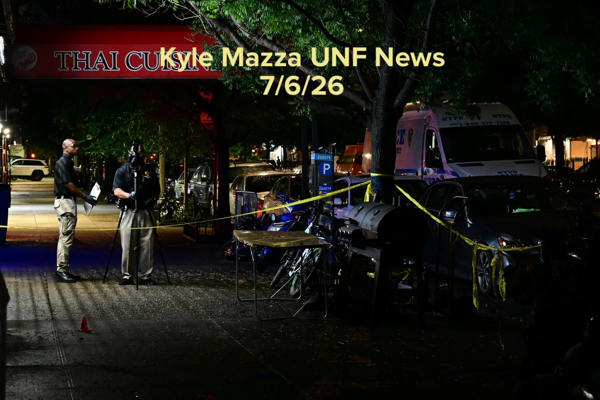 Members of the NYPD Crime Scene Unit process the scene where a 46-year-old man was fatally shot to the head in the area of White Plains Road and Archer Street in Bronx, New York, United States  