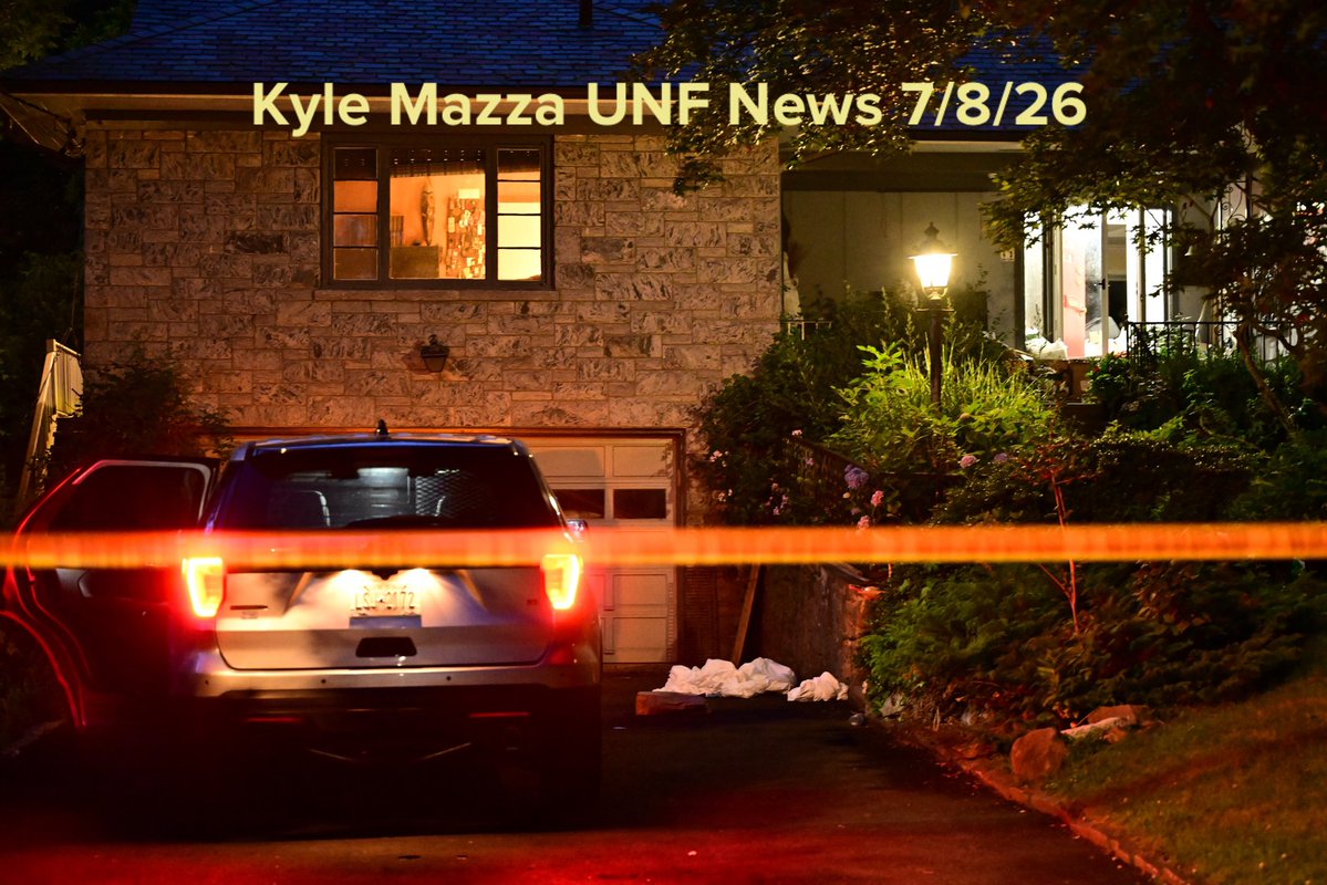 Authorities work the scene after 71-year-old Marian Green was fatally stabbed inside of a residence on Butler Road in Scarsdale, New York. Marian Green was a community activist in Scarsdale and she was murdered allegedly by her son, 26-year-old Chester Green.