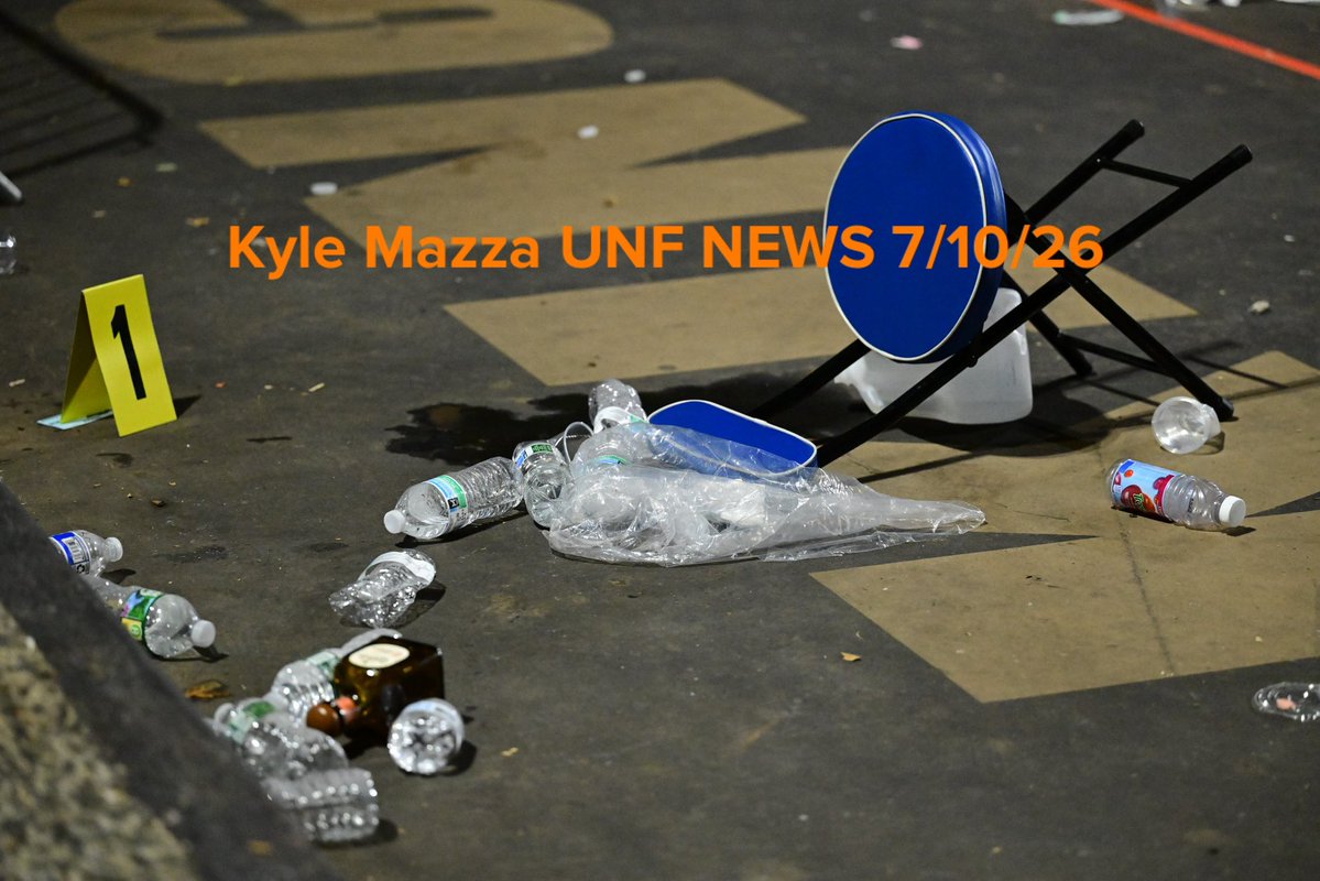Blood is found at the scene where a 35-year-old man was killed and a 28-year-old man along with a 22-year-old woman were injured after a shooting inside of a basketball court at 70 Lenox Avenue within the confines of the 28 precinct PSA 5 in Manhattan, New York 