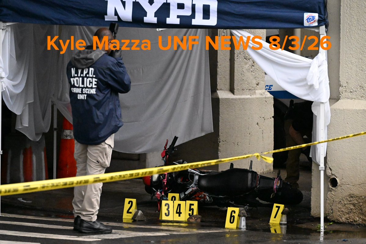 NYPD officers work the scene and utilize evidence markers where a 50-year-old man was fatally shot multiple times in front of 672 Sagamore Street within the confines of the 49 precinct in Bronx, New York, United States 