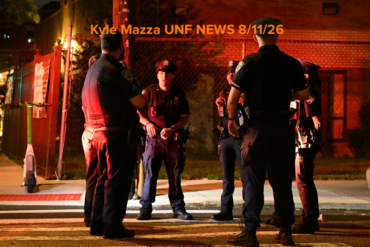 NYPD officers work the scene where a 17-year-old boy was shot to the head near 849 E 228 Street within the confines of the 47 precinct in Bronx, New York, United States