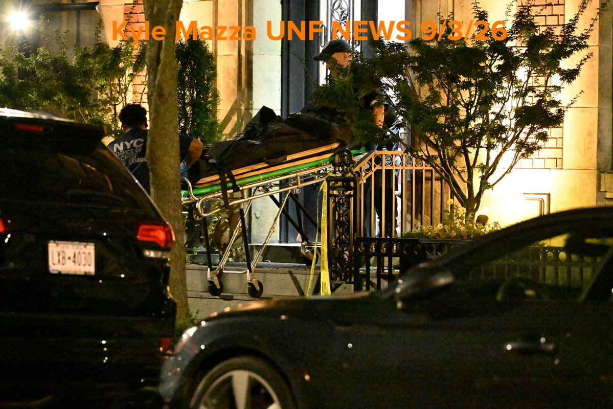 NYPD officers work the scene as medical examiner personnel removed the body of a 20-year-old man who was found dead inside of 114 Amity Street within the confines of the 76 precinct in Brooklyn, New York, United States on Thursday, September 3, 2026.