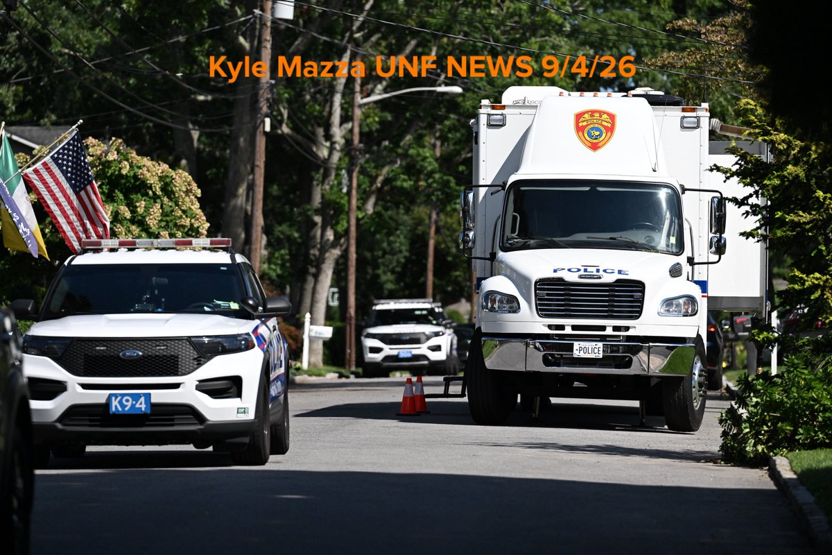 Suffolk County Police work the scene where 62-year-old Rachel Frislid was killed at 26 Pearl Court in Sayville, New York, United States on Friday, September 4, 2026. Police are investigating a homicide after a 62-year-old woman identified as Rachel Frislid was found dead inside her home in Sayville, Suffolk County. According to Suffolk Police Commissioner Kevin Catalina, Rachel Frislid was discovered by a family member at her home on Pearl Court and she was pronounced dead at the scene.